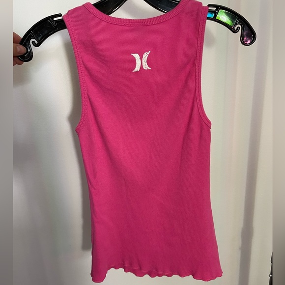 Vintage Y2K Hurley bright pink robes tank top size L or XL, great condition - Picture 4 of 4